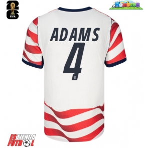 Estados Unidos Tyler Adams #4 Primera Equipación Mundial 2026 Manga Corta
